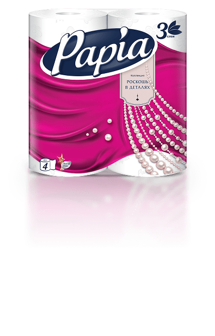 Papia, 4 рулона